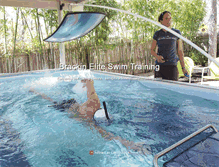 Tablet Screenshot of brackineliteswimtraining.com